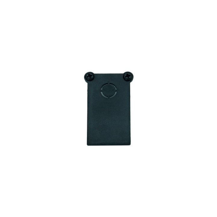 End cap for GK and flush-mounted track black