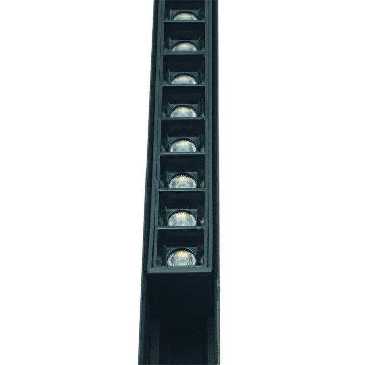 Šviestuvas LENTI XS 6W CCT MiBoxer 2.4GHz magnetinis 48V juodas