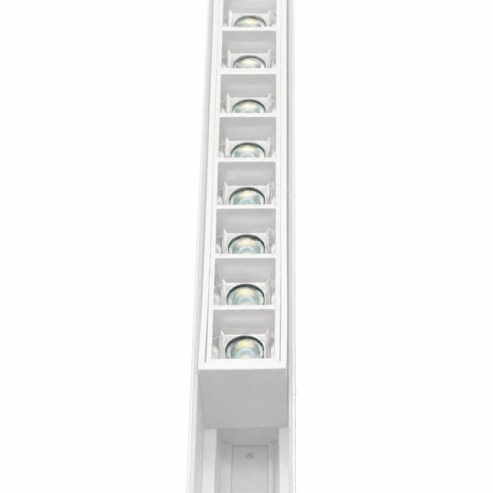 LENTI S 12W CCT šviestuvas MiBoxer 2.4GHz magnetinei 48V baltas