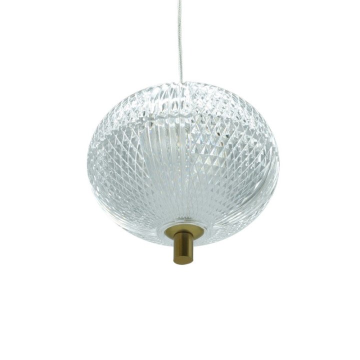 AMERILLA LED pakabinamas šviestuvas 15cm šlifuotas auksas 15W 4000K