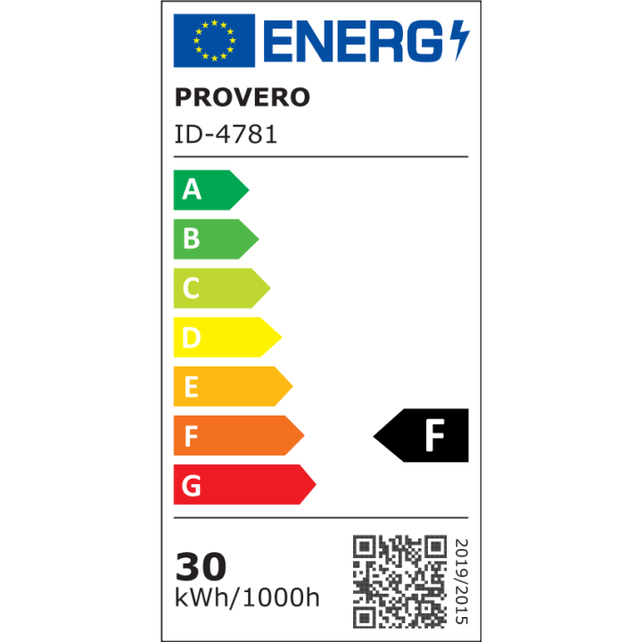 AMERILLA LED pakabinamas šviestuvas 39cm šlifuotas auksas 30W 4000K