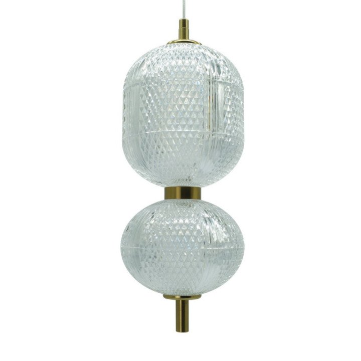AMERILLA II LED pakabinamas šviestuvas šlifuotas auksas 30W 4000K