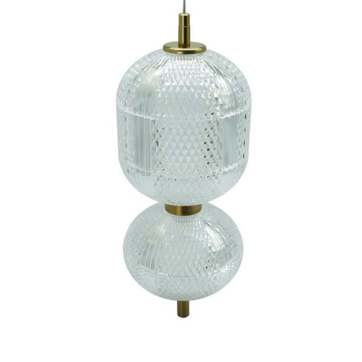 AMERILLA II LED Pendant Light brushed gold 30W 4000K