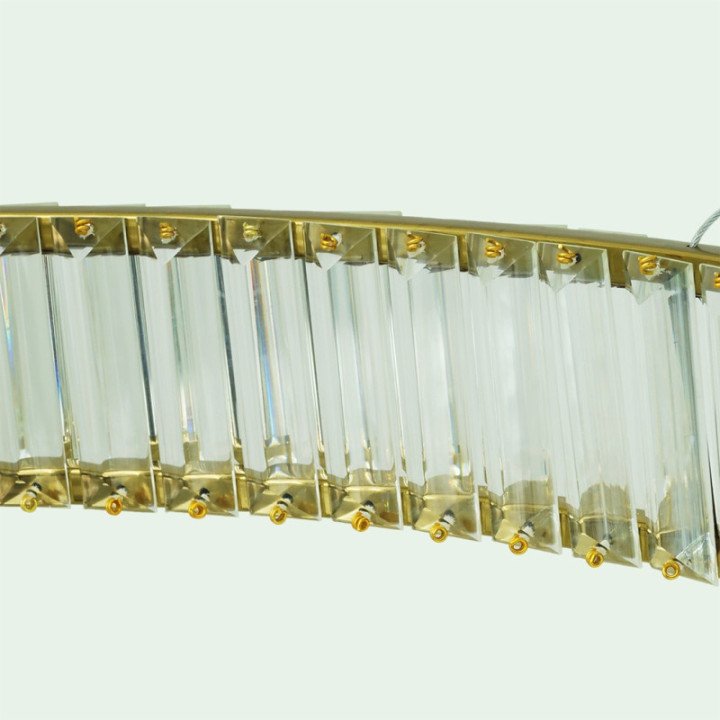 AURORA LED Pendant Lamp golden+crystals 32W 3000K