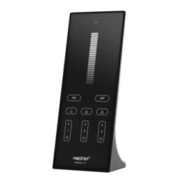 Vertical remote MONO RF 3 zones, 3 scenes black