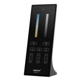 Vertical remote CCT RF 3 zones, 3 scenes black