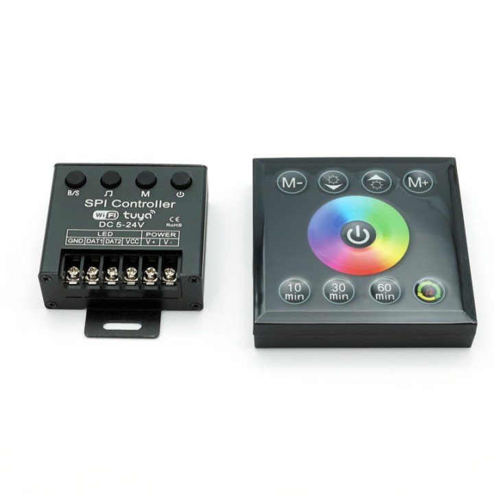LED RGB WiFi Controller TUYA Digital-Music RF Remote
