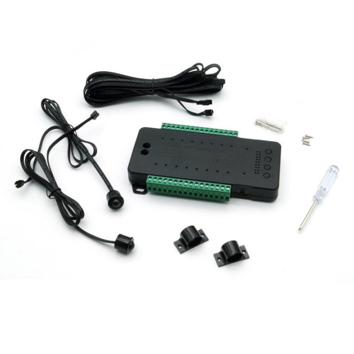 LED stair controller PIR 16 steps black