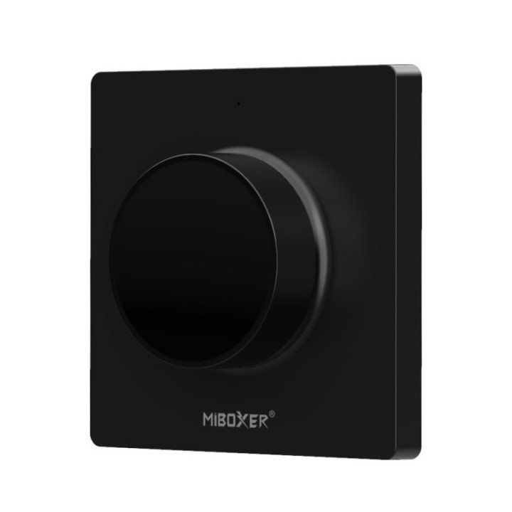 Sieninis nuotolinio valdymo pultas LED juostoms mono CCT juodas