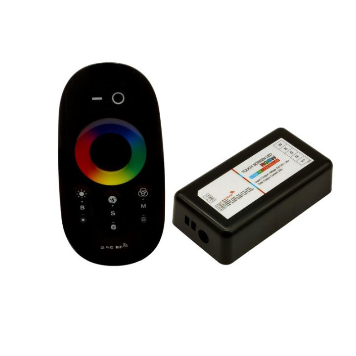 RGBW RF 2.4G valdiklis juodas
