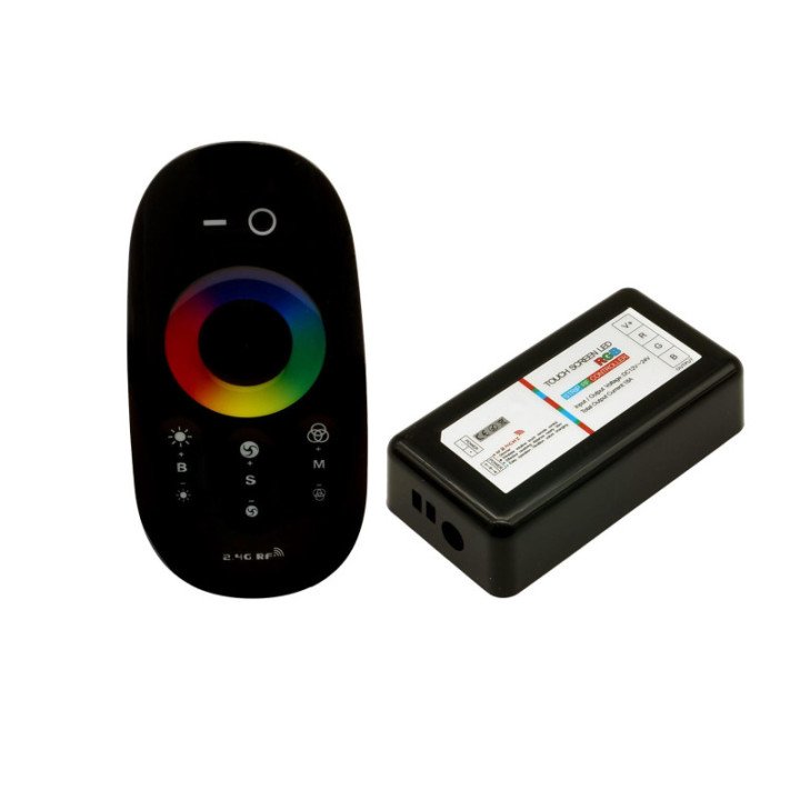 RGB RF 2.4G controller black