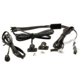 Double cabinet sensor switch black 60/100W 12-24V