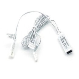 Universal switch white 3W1 12V 60W proximity, for cabinets, dimmer