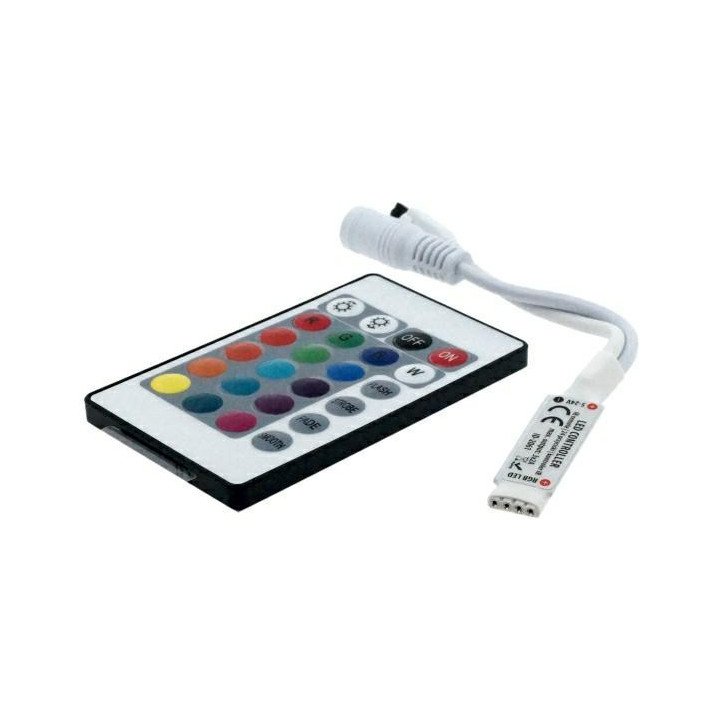 IR RGB Controller 24 buttons 72W off-white