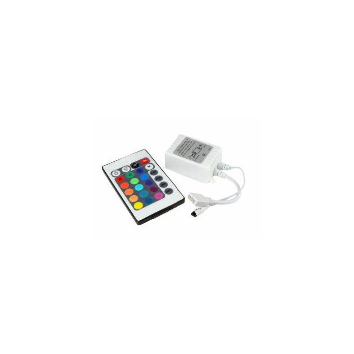IR RGB Controller 24 buttons 72W white