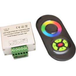 RF RGB lietimo valdiklis 216W