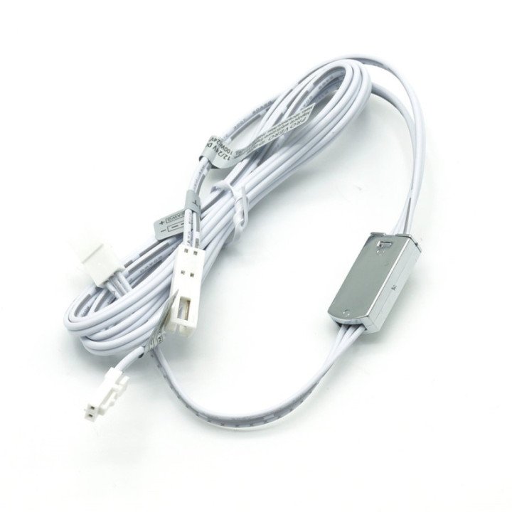 Jutiklinis jungiklis spintelėms chromuotas 60/100W 12-24V