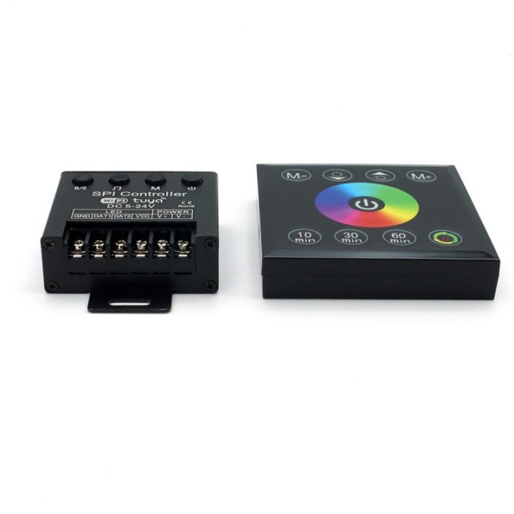 LED RGB WiFi Controller TUYA Digital-Music RF Remote