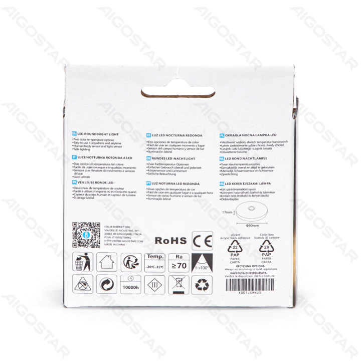 LED Sensor Night Light