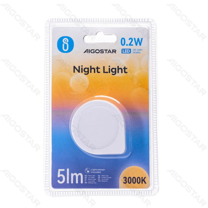 LED Night Light with Light Sensor