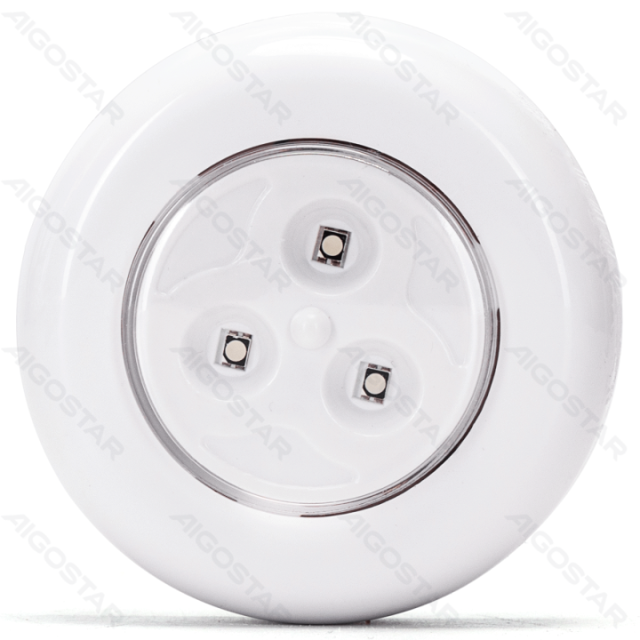 Naktinis šviestuvas 6500K RGB su nuotolinio valdymo pultu 3AAA