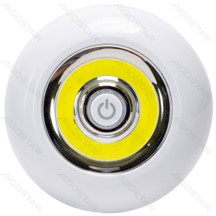 Naktinė lemputė 6500K su nuotoliniu valdymu 3*AAA