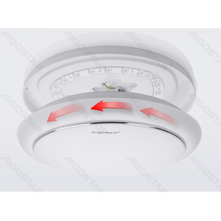 LED Lubų šviestuvas 20W 3000K