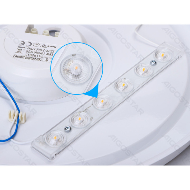 LED Dimmable Ceiling Light 24W 6500K