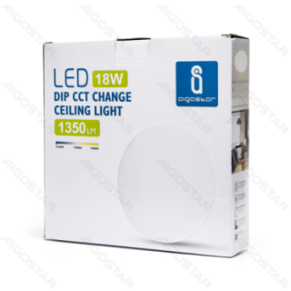 LED CCT Lubų šviestuvas 18W 3000K-6500K