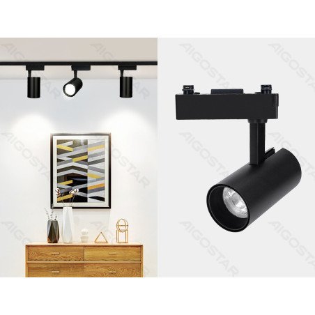 LED Bėginis šviestuvas, baltas, 24W