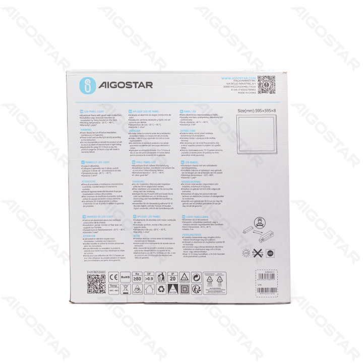 LED Edge-lit Panel Light 40W