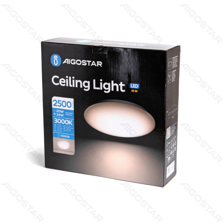 LED Ceiling Light 24W 3000K