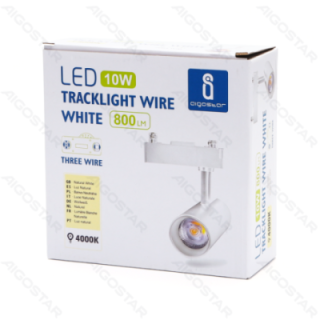 LED Three-wire Track Light White 10W