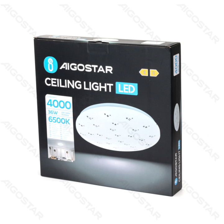 LED ceiling light 36W 4000lm 6500K
