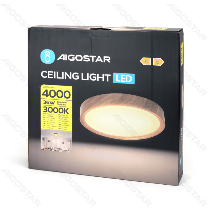 LED lubinis šviestuvas 36W 4000lm 3000K