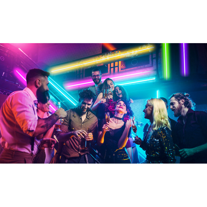 LED žemos įtampos juostinis šviestuvas 3m RGB