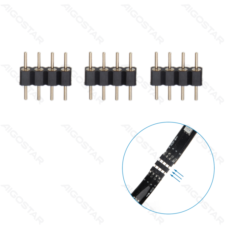 WiFi WB išmanus žemos įtampos juostinis šviestuvas 4*0.5M