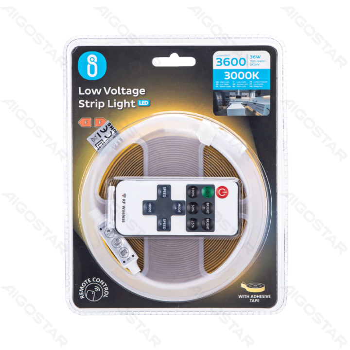 LED Low-voltage Strip Lights 5m COB