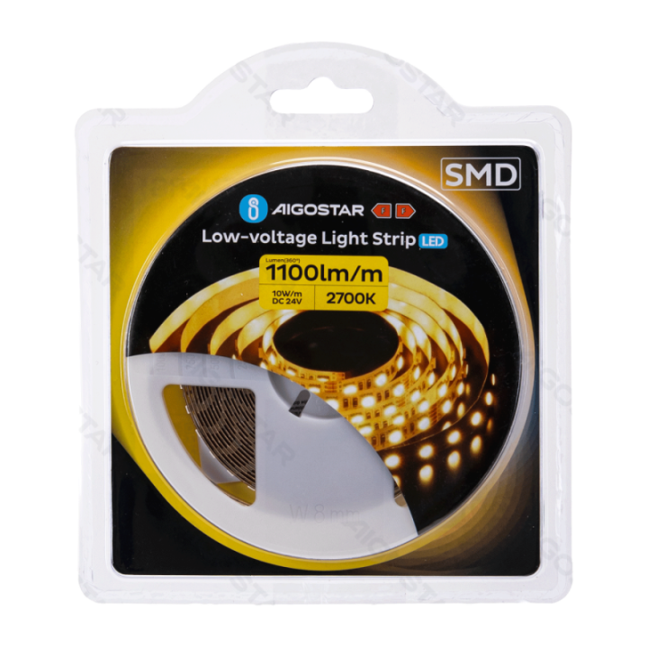 SMD low voltage strip light,5m, 2700K