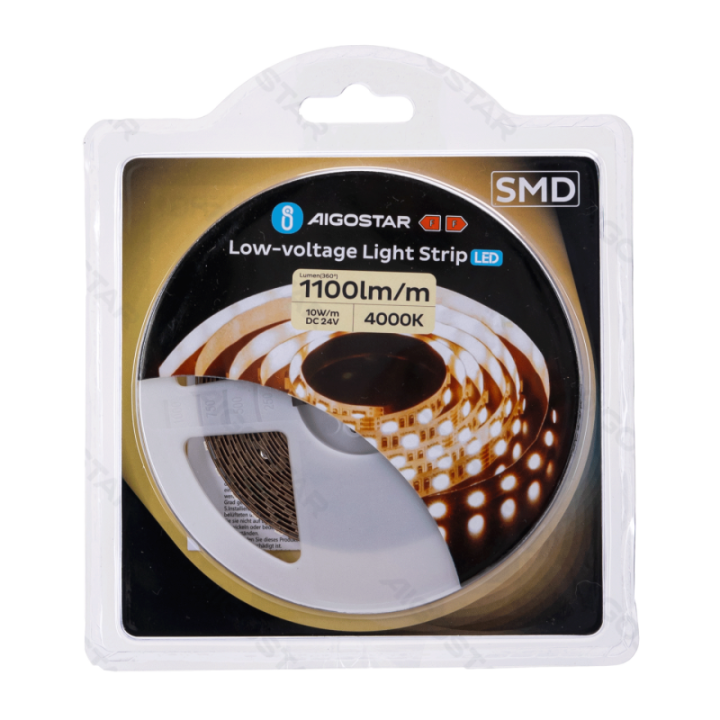 SMD low voltage strip light,5m, 4000K
