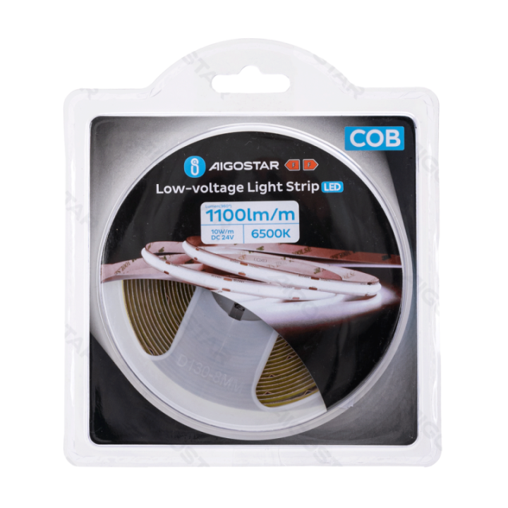 COB low voltage strip light,5m, 6500K