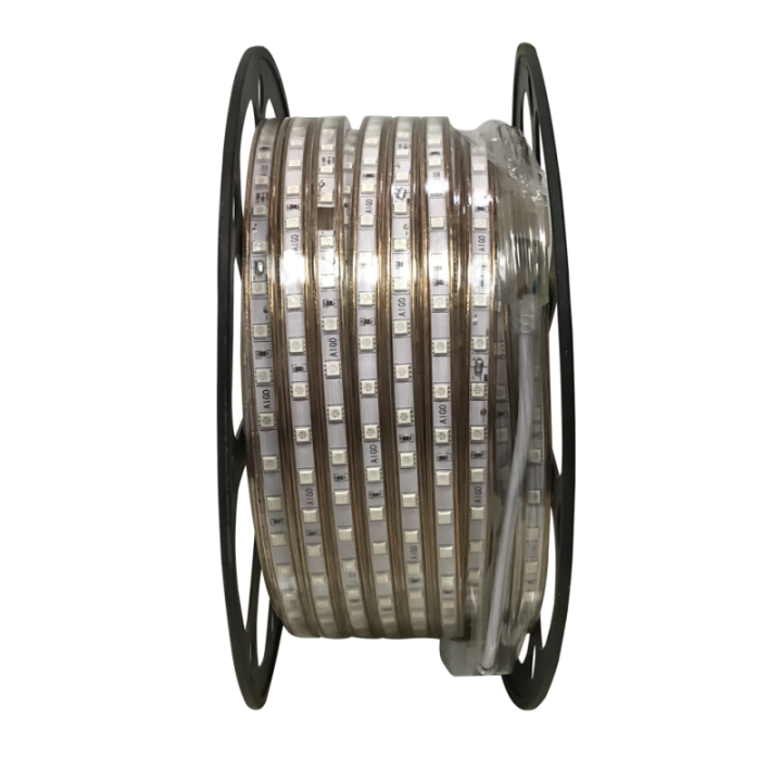 LED High-voltage Strip Light 5050-60 Red 50m 8mm