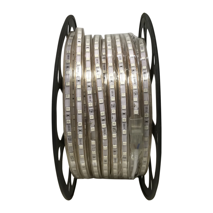 LED High-voltage Strip Light 5050-60 Green 50m 8mm