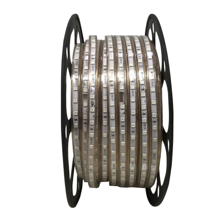 LED High-voltage Strip Light 5050-60 Blue 50m 8mm