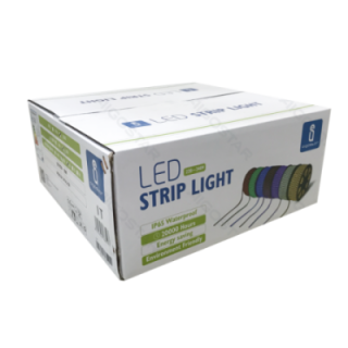 LED High-voltage Strip Light 2835-180 Double Row Red 50m 10mm