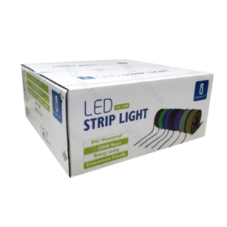 LED High-voltage Strip Light 2835-180 Double Row Green 50m 10mm