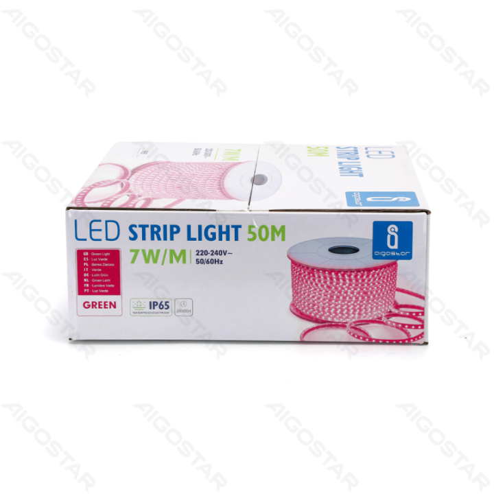 Integrated Circuit LED Strip Light 5050-60 Red 50m 10mm