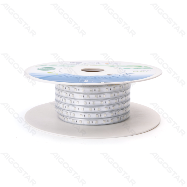 LED juostelė su integruotu grandynu LED 5050-60 žalia 50m 10mm