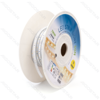 Integruoto grandyno LED juostinė lempa 2835-60 Geltona 50m 8mm