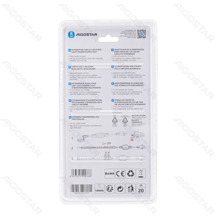 Integrated Circuit LED Strip Light Power Supply Suit 2835&5050 10mm